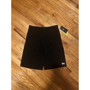 UNDER ARMOUR Boys Golf Shorts Amphibious Black HeatGear UPF 50 Quick Dry NWT 18